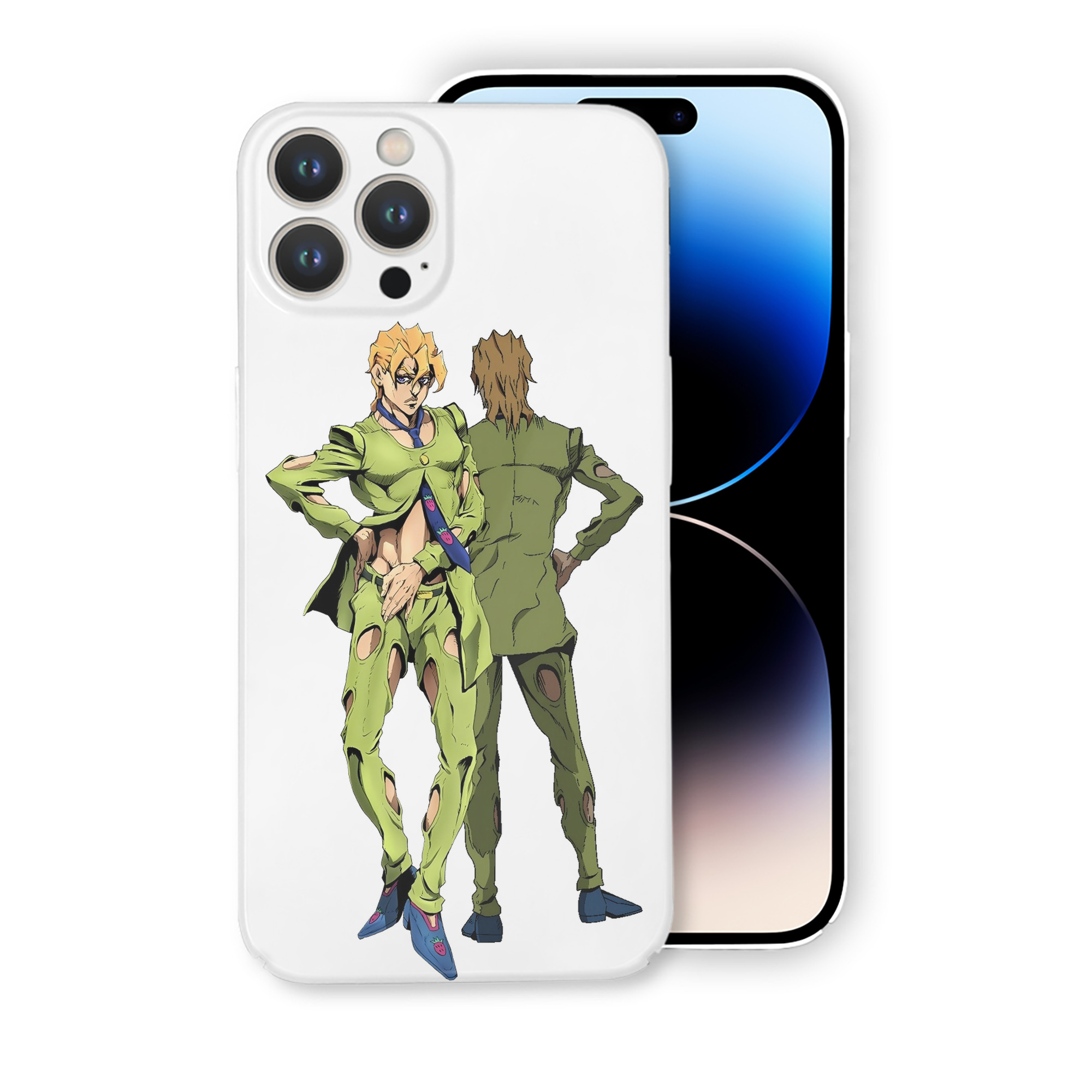 （画像用） ジョジョの奇妙な冒険 パンナコッタ?フー JoJo's Bizarre Adventure Pannacotta Fugo 【iPhone 14シリーズ対応】ハードケース